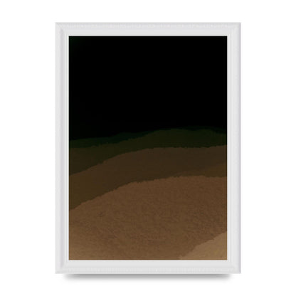 Experimental Layered Wall Art - A4 framed