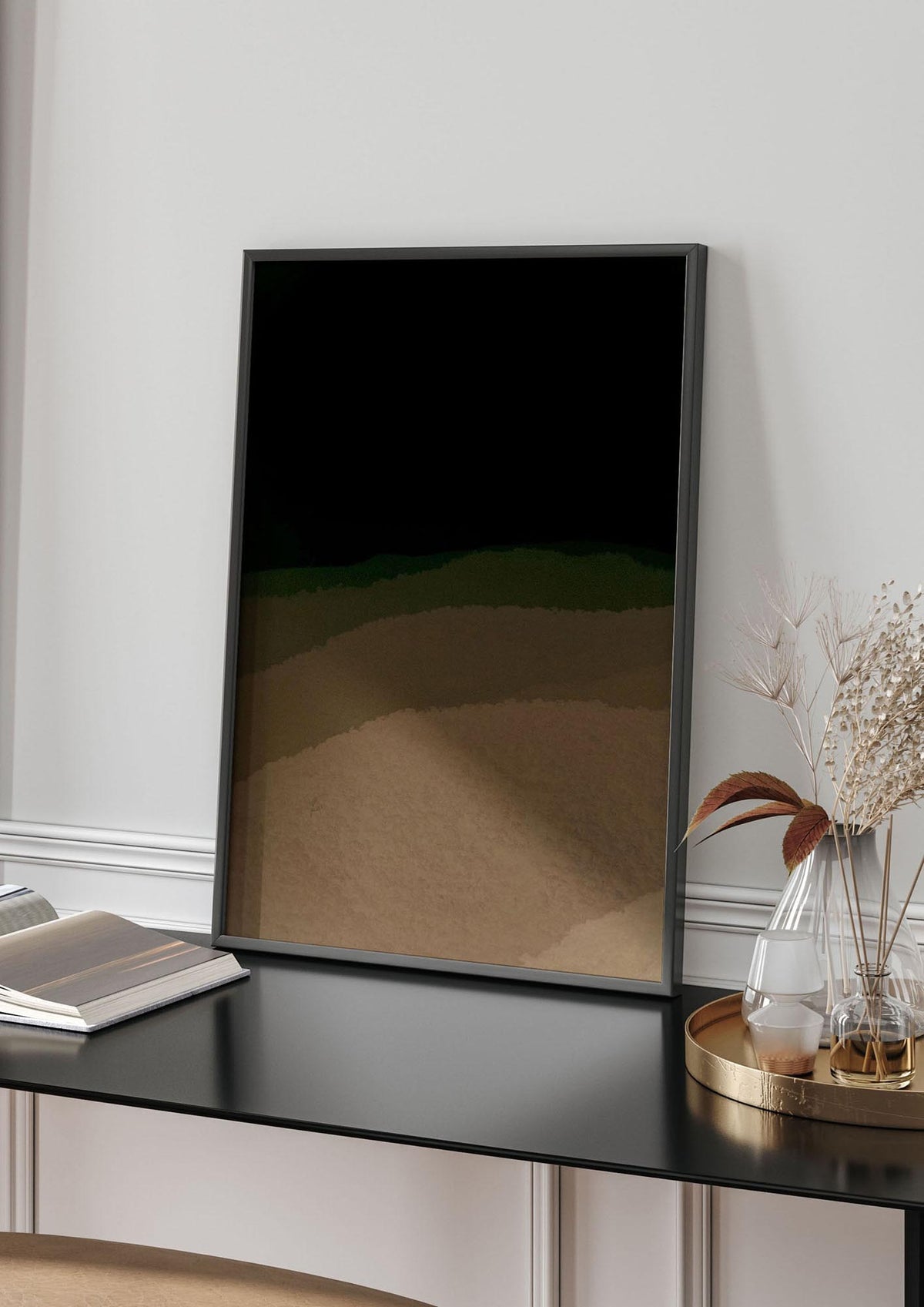 Experimental Layered Wall Art - living room 4
