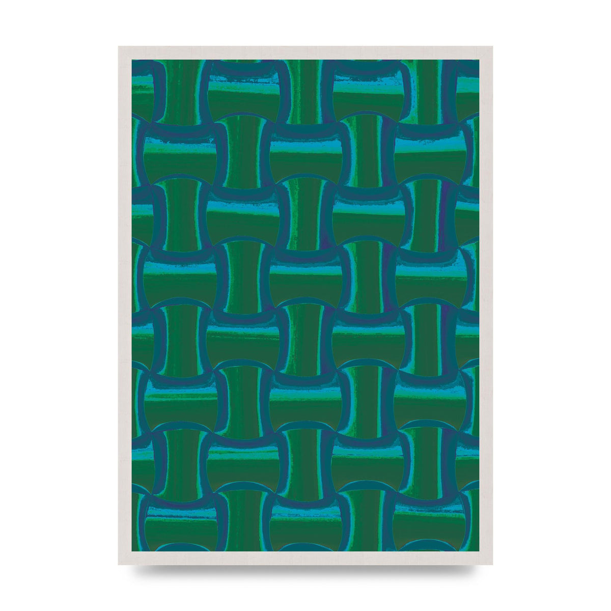 Psychedellic Trippy Pattern Art For The Home - A2 framed