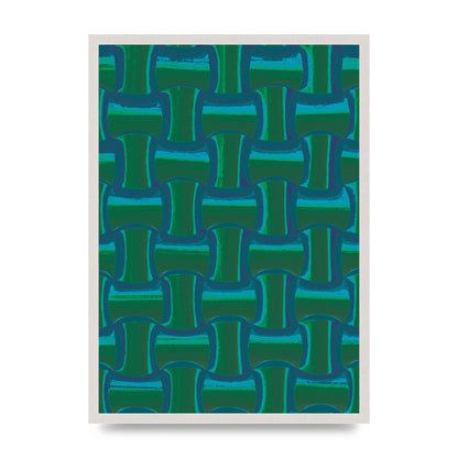 Psychedellic Trippy Pattern Art For The Home - A2 framed