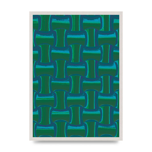 Psychedellic Trippy Pattern Art For The Home - A2 framed