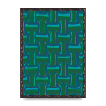 Psychedellic Trippy Pattern Art For The Home - A2 framed