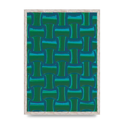 Psychedellic Trippy Pattern Art For The Home - A2 framed