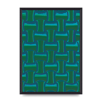 Psychedellic Trippy Pattern Art For The Home - A2 framed