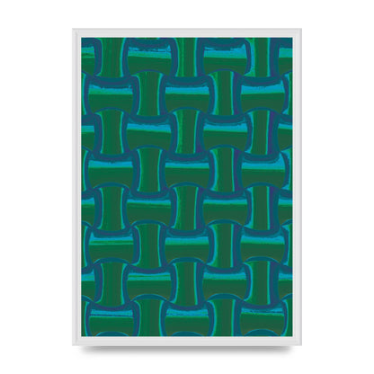 Psychedellic Trippy Pattern Art For The Home - A2 framed