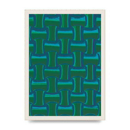 Psychedellic Trippy Pattern Art For The Home - A3 framed