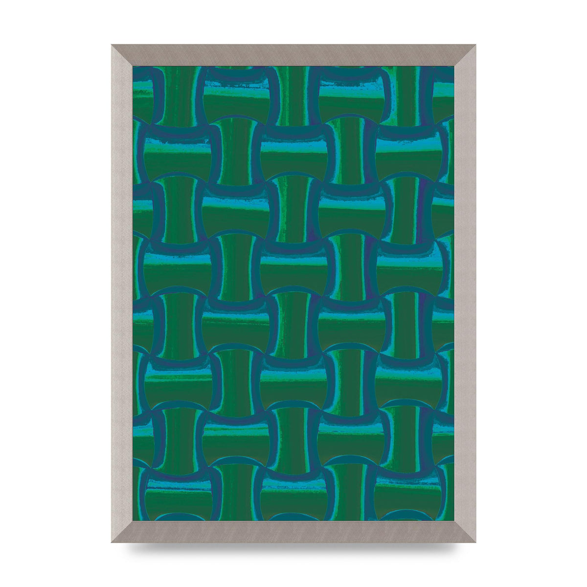 Psychedellic Trippy Pattern Art For The Home - A3 framed