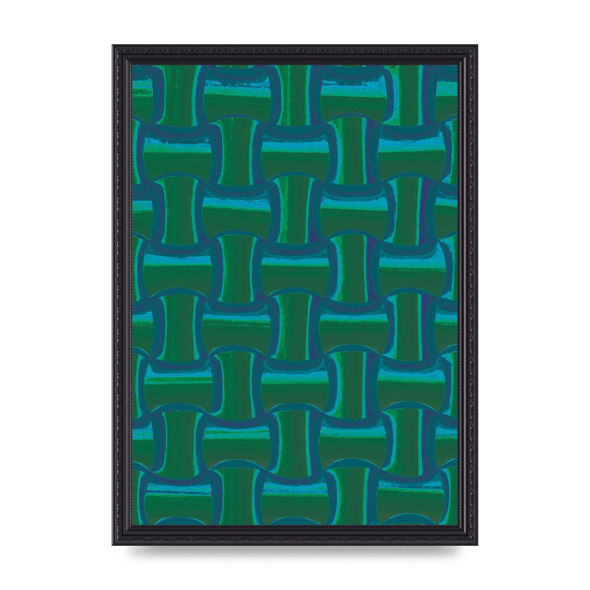 Psychedellic Trippy Pattern Art For The Home - A3 framed