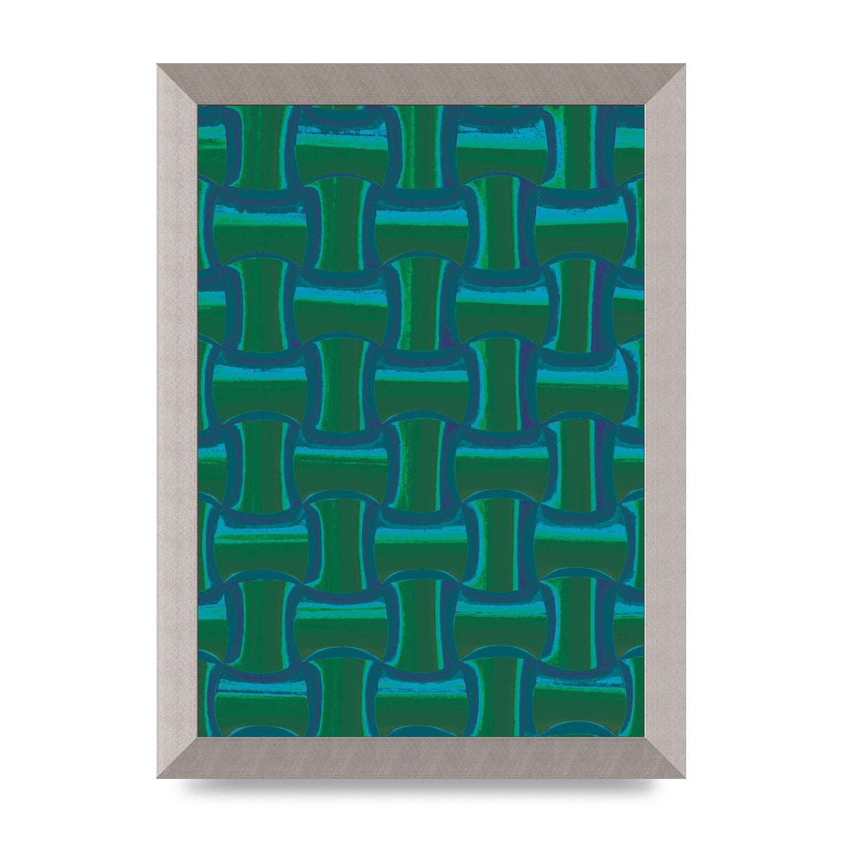 Psychedellic Trippy Pattern Art For The Home - A4 framed