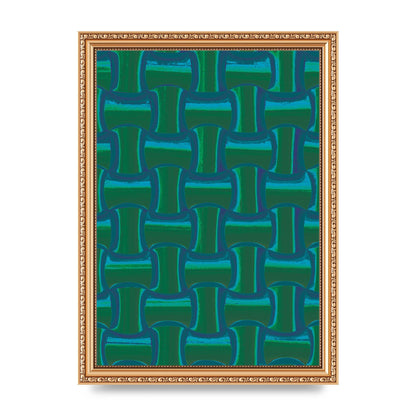 Psychedellic Trippy Pattern Art For The Home - A4 framed