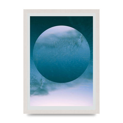 Sky Disc Wall Art - A3 framed