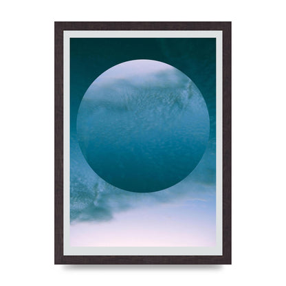 Sky Disc Wall Art - A3 framed