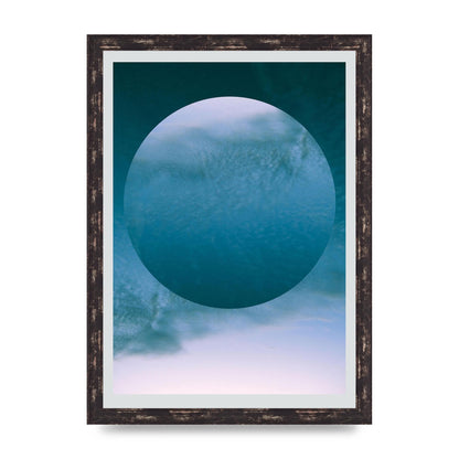 Sky Disc Wall Art - A3 framed