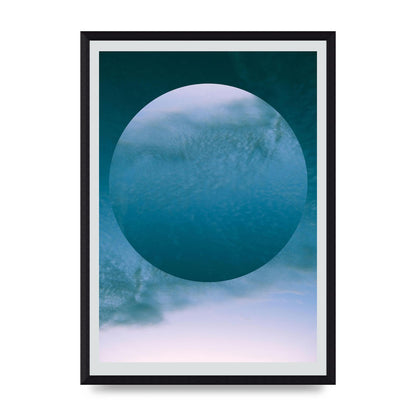Sky Disc Wall Art - A3 framed
