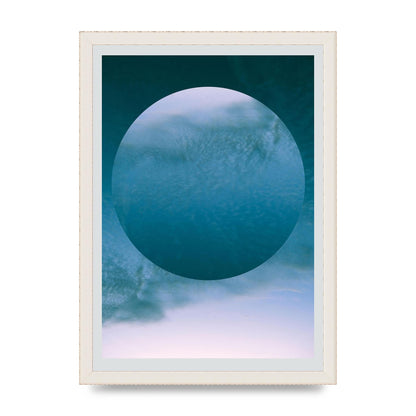 Sky Disc Wall Art - A3 framed