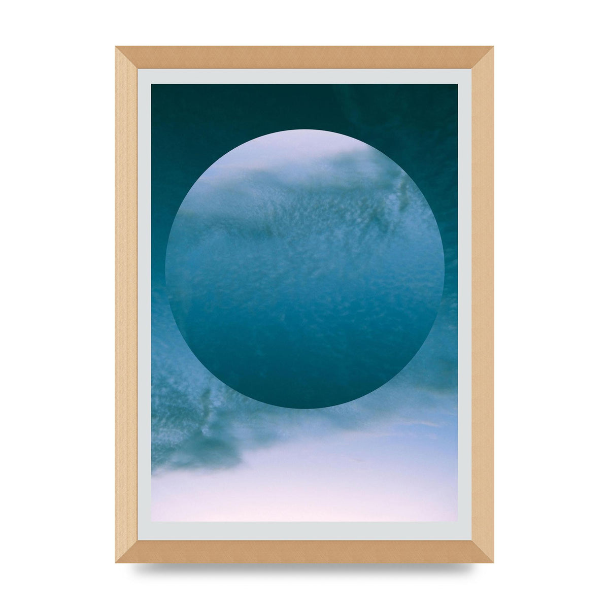 Sky Disc Wall Art - A3 framed