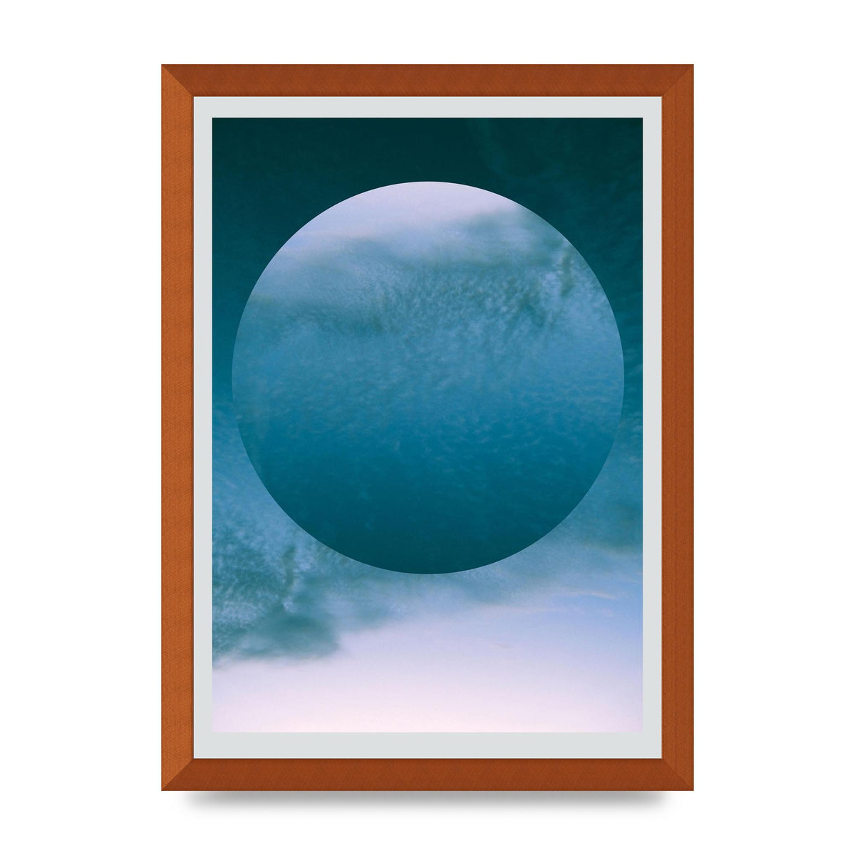 Sky Disc Wall Art - A3 framed