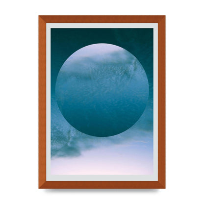Sky Disc Wall Art - A3 framed