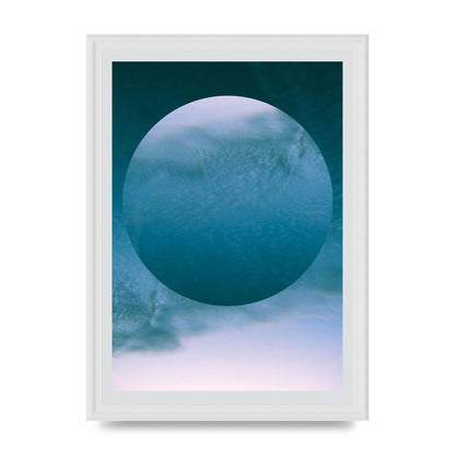 Sky Disc Wall Art - A3 framed