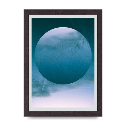 Sky Disc Wall Art - A4 framed