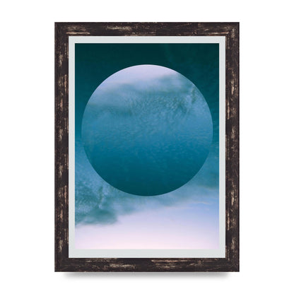 Sky Disc Wall Art - A4 framed