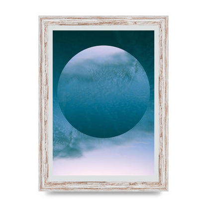 Sky Disc Wall Art - A4 framed