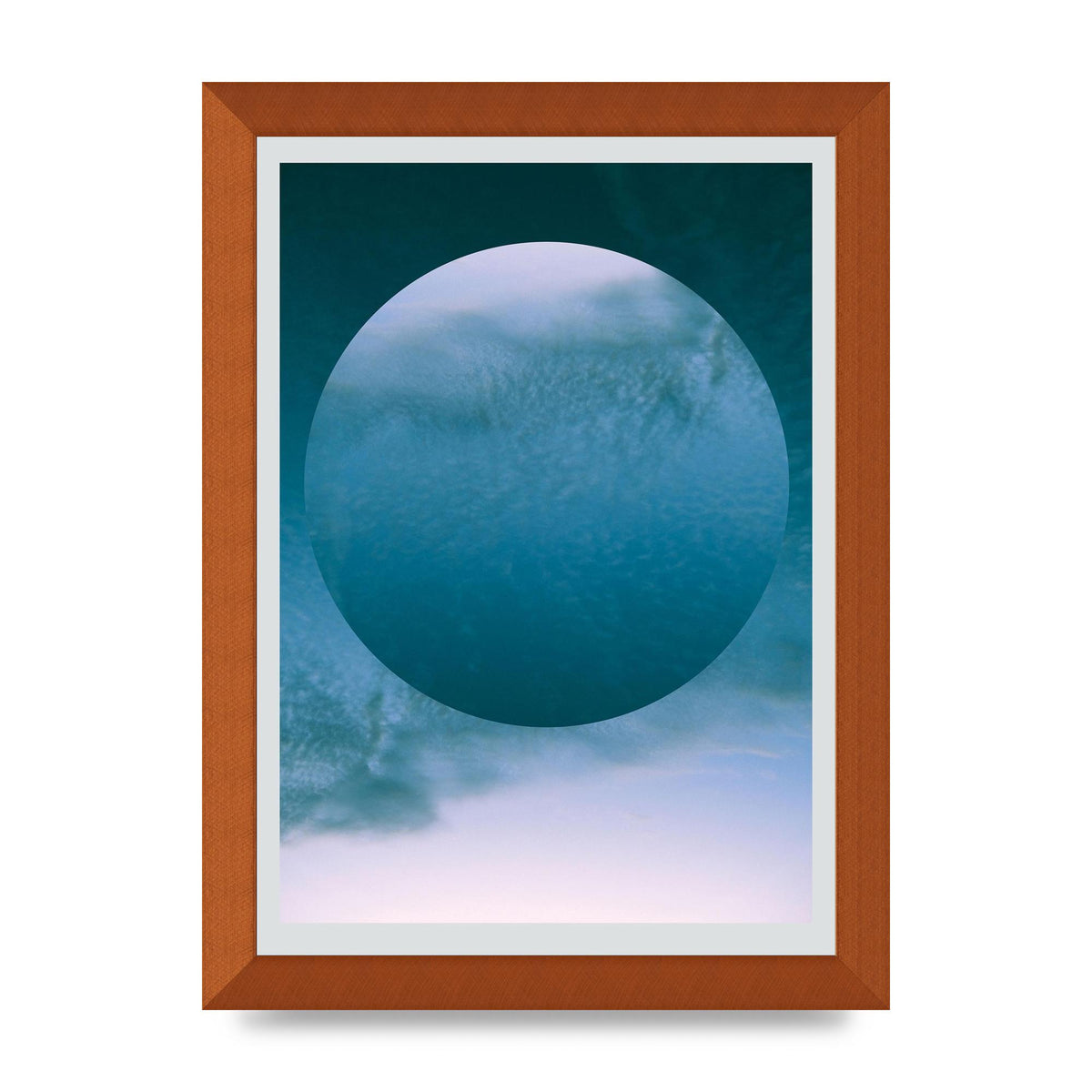 Sky Disc Wall Art - A4 framed