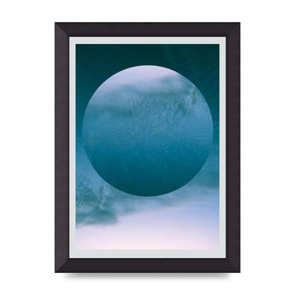 Sky Disc Wall Art - A4 framed