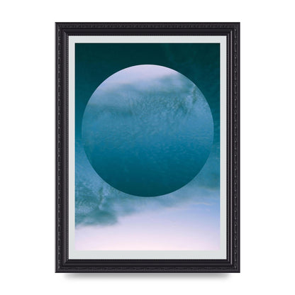 Sky Disc Wall Art - A4 framed