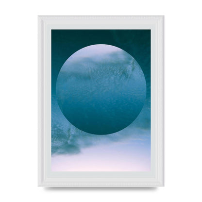 Sky Disc Wall Art - A4 framed