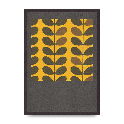 Hive Pattern Retro Printed Poster - A2 framed