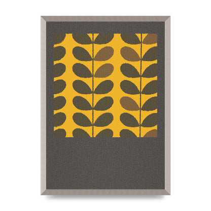 Hive Pattern Retro Printed Poster - A2 framed
