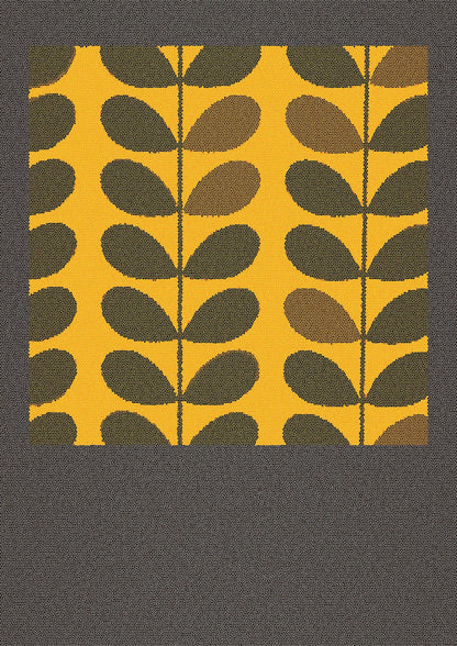 Hive Pattern Retro Printed Poster - detail