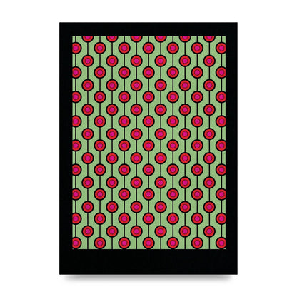 Retro Pattern Art For The Home - unframed print