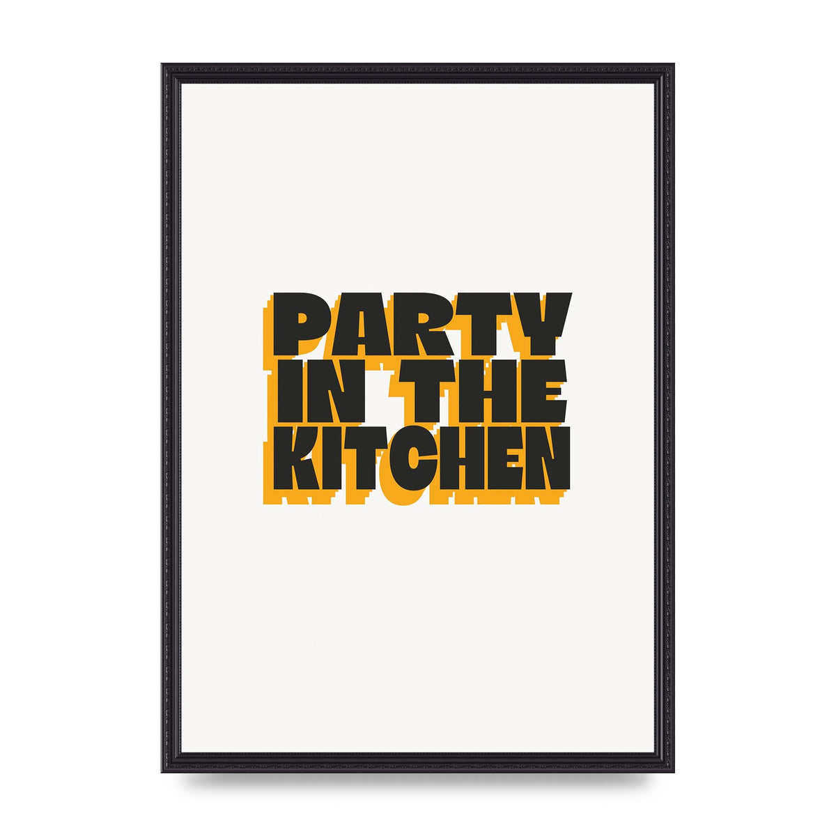 Kitchen Party Quote" Art For The Home - A2 framed