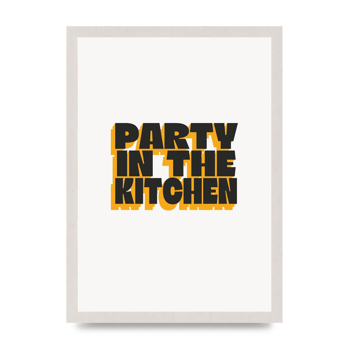 Kitchen Party Quote" Art For The Home - A3 framed