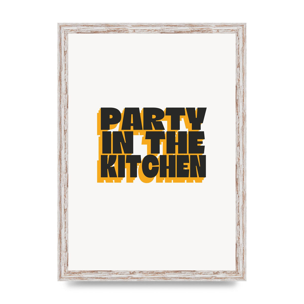 Kitchen Party Quote" Art For The Home - A3 framed