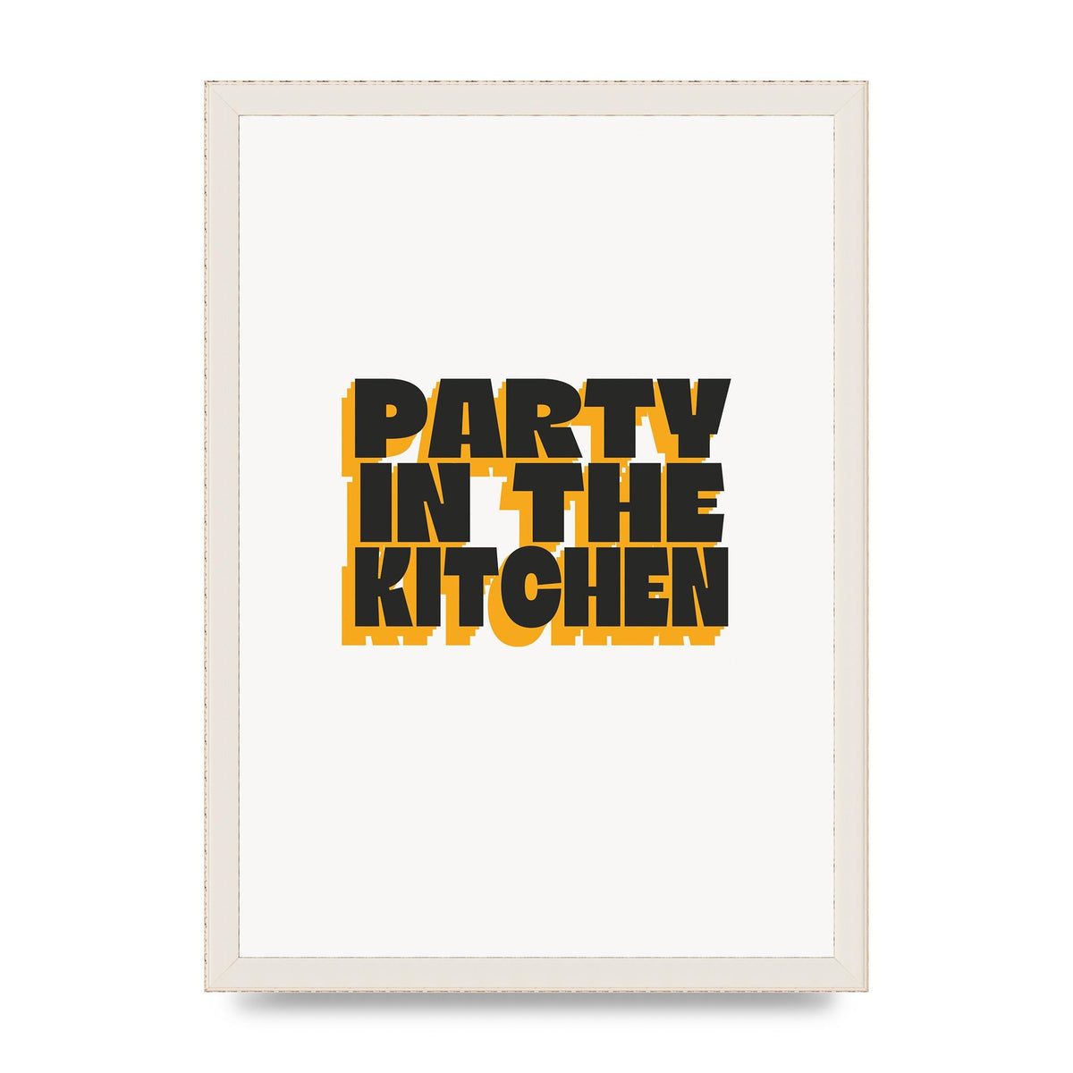 Kitchen Party Quote" Art For The Home - A3 framed