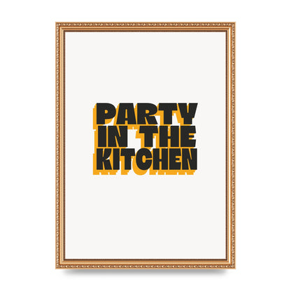 Kitchen Party Quote" Art For The Home - A3 framed