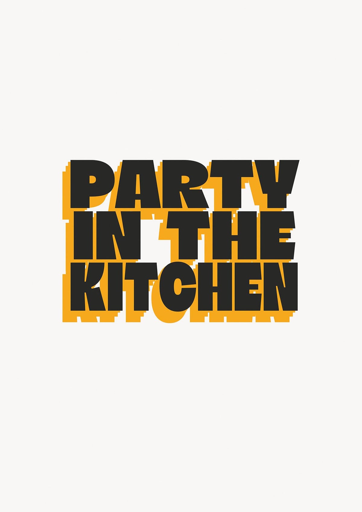 Kitchen Party Quote" Art For The Home - detail