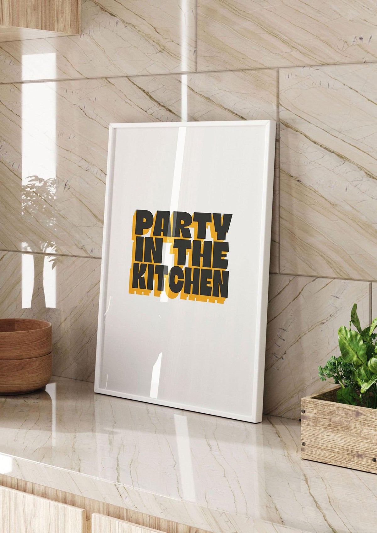 Kitchen Party Quote" Art For The Home - kitchen 2