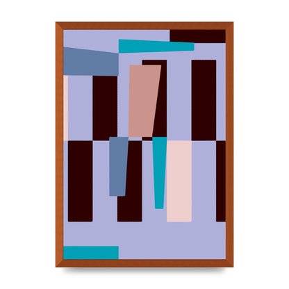Bauhaus Puzzle Wall Art - A2 framed