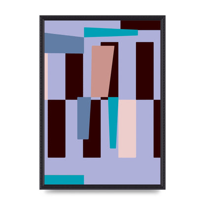 Bauhaus Puzzle Wall Art - A2 framed
