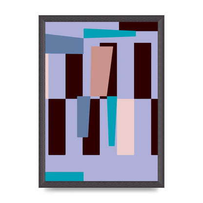 Bauhaus Puzzle Wall Art - A3 framed