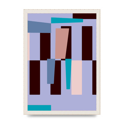 Bauhaus Puzzle Wall Art - A3 framed