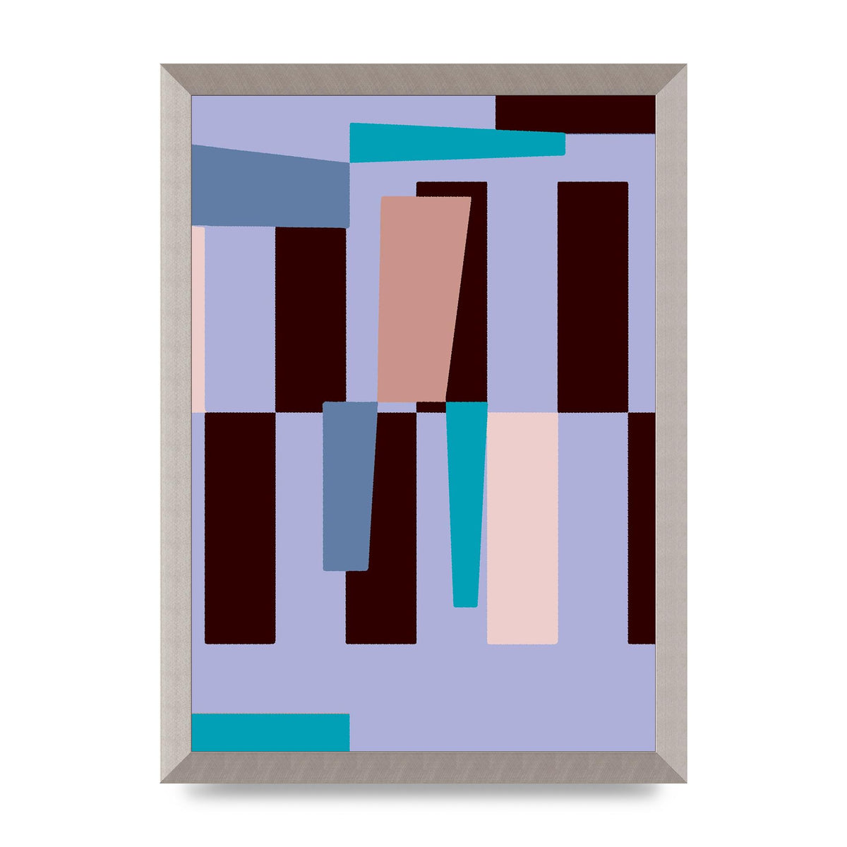 Bauhaus Puzzle Wall Art - A3 framed