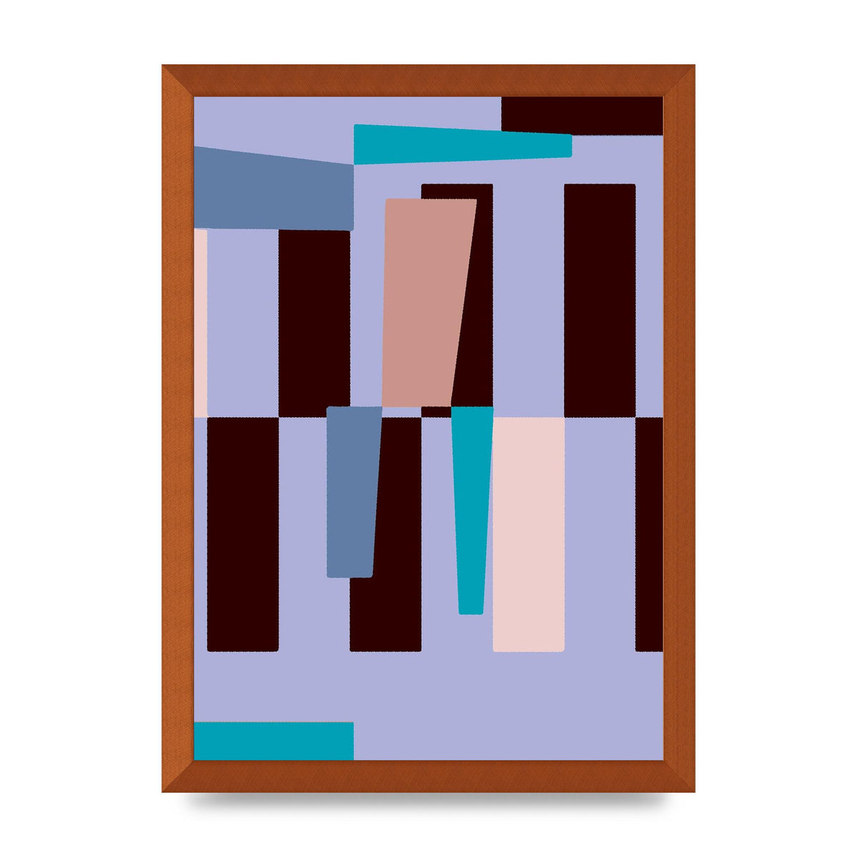 Bauhaus Puzzle Wall Art - A3 framed