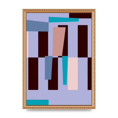 Bauhaus Puzzle Wall Art - A3 framed
