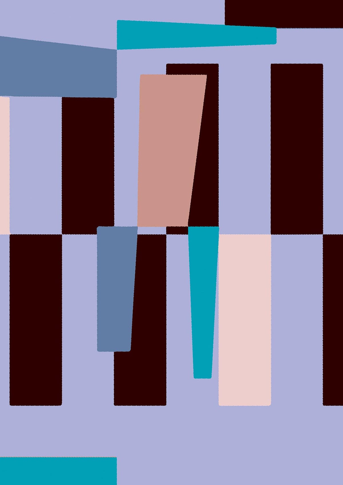 Bauhaus Puzzle Wall Art - detail