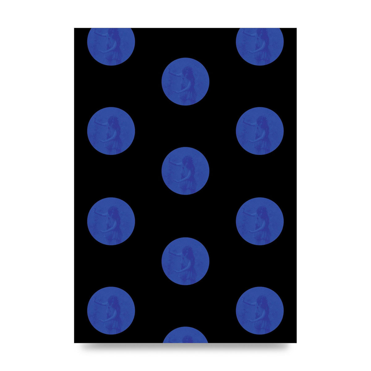 Bohemian Polka Dot Art For The Home - unframed print
